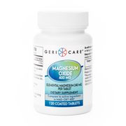 GeriCare Magnesium Oxide 400 mg – 120 Tablets | Muscle, Nerve & Heart Support - RMS PRODUCTS