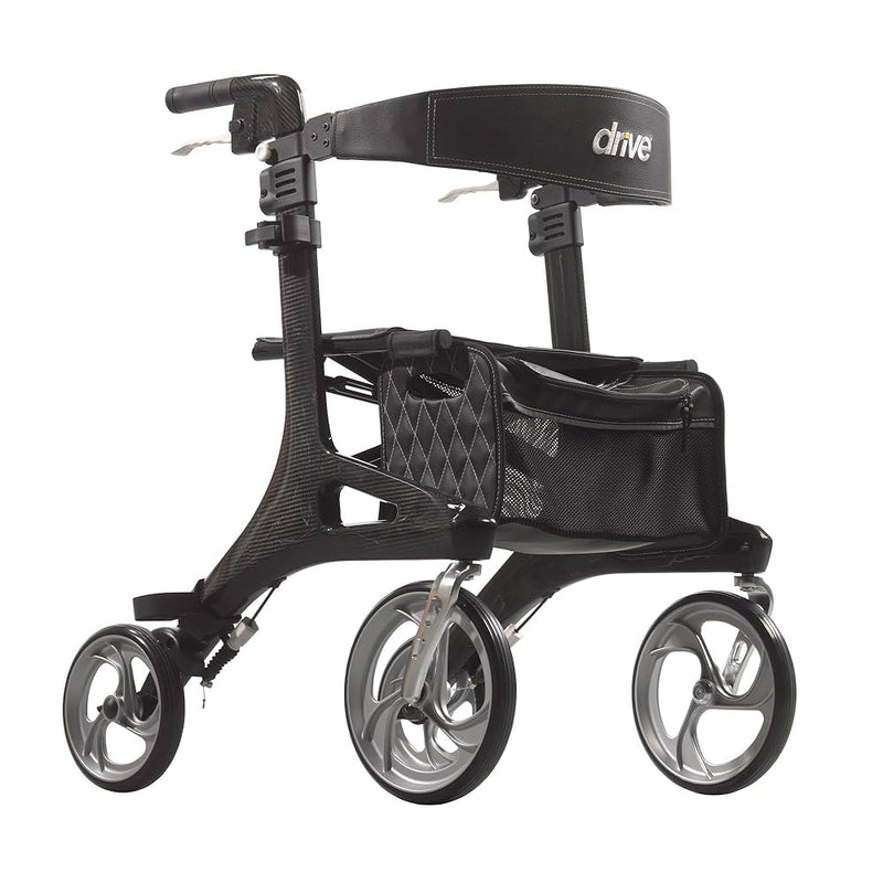 Drive Medical RTL10266CF Nitro® Elite CF, Carbon Fiber Rollator - RMS PRODUCTS