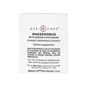 GeriCare Phosphorus Supplement Powder with Sodium & Potassium – 1.5g, 100 Packets - RMS PRODUCTS