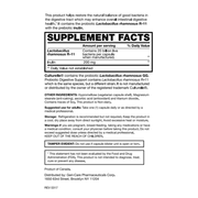 GeriCare Extra-Strength Probiotic Capsules – 30 Count | Daily Digestive & Immune Support - RMS PRODUCTS