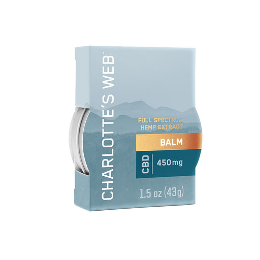 Charlotte's Web Hemp-Infused Balm | 450mg Full Spectrum Hemp Extract | 1.5 oz Tin - RMS PRODUCTS