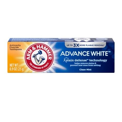 Arm & Hammer Advance White Extreme Whitening Toothpaste, 0.9 oz - RMS PRODUCTS