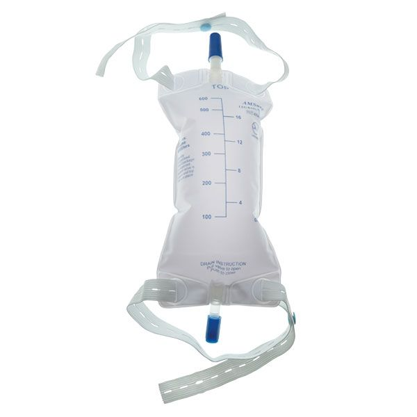 Amsino AMSure Urinary Leg Bags â€“ Sterile, Latexâ€‘Free Collection in 600â€¯mL & 900â€¯mL - RMS PRODUCTS