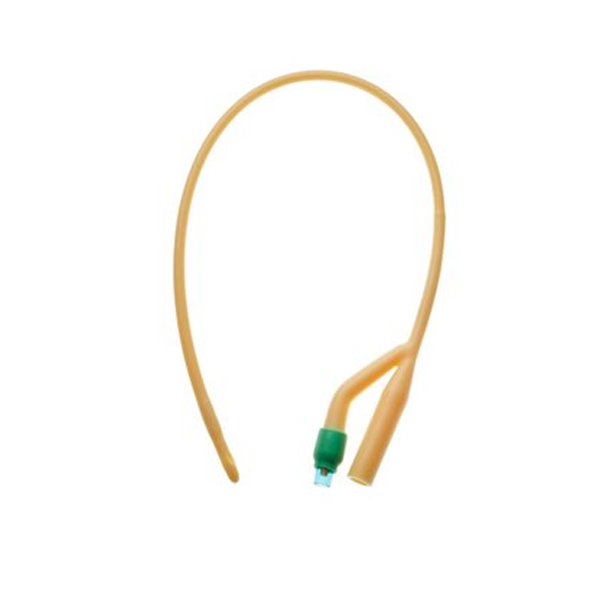 Amsino AMSure 2â€‘Way Siliconeâ€‘Coated Latex Foley Catheters â€“ 16â€³, 5â€¯cc Balloon (Sizes: 12â€¯Fr, 14â€¯Fr, 16â€¯Fr, 18â€¯Fr, 16â€¯Fr with 30â€¯cc balloon) - RMS PRODUCTS