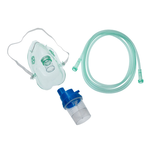 Amsino AMSure® Nebulizer Kit – Adult Mask, 7 ft Star-Lumen Tubing, 6 mL Cup - RMS PRODUCTS