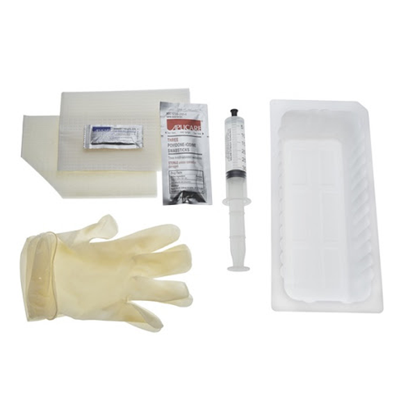 AMSureÂ® Foley Insertion Trays â€“ Catheter Kit Without Catheter (Prefilled Syringe) - RMS PRODUCTS