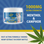 Gold Harvest CBD Pain Relief Cream 1000mg , 8 oz - RMS PRODUCTS