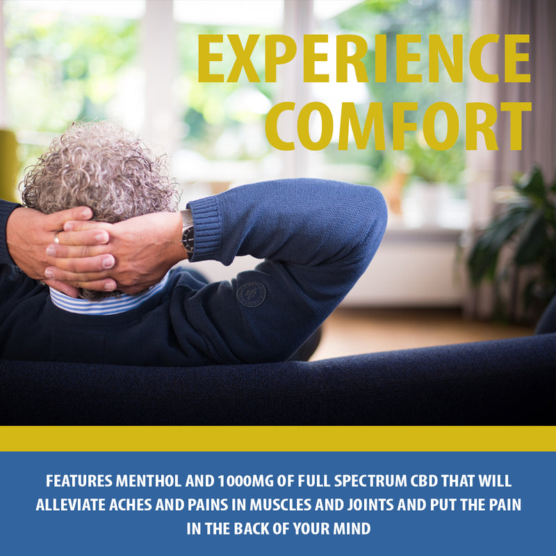 Gold Harvest CBD Pain Relief Cream 1000mg , 8 oz - RMS PRODUCTS