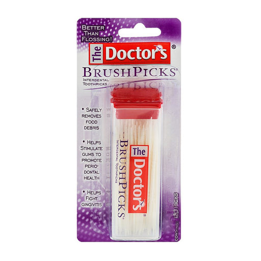 The Doctors Brush Picks Interdental Toothpicks, 120 ct - RMS PRODUCTS