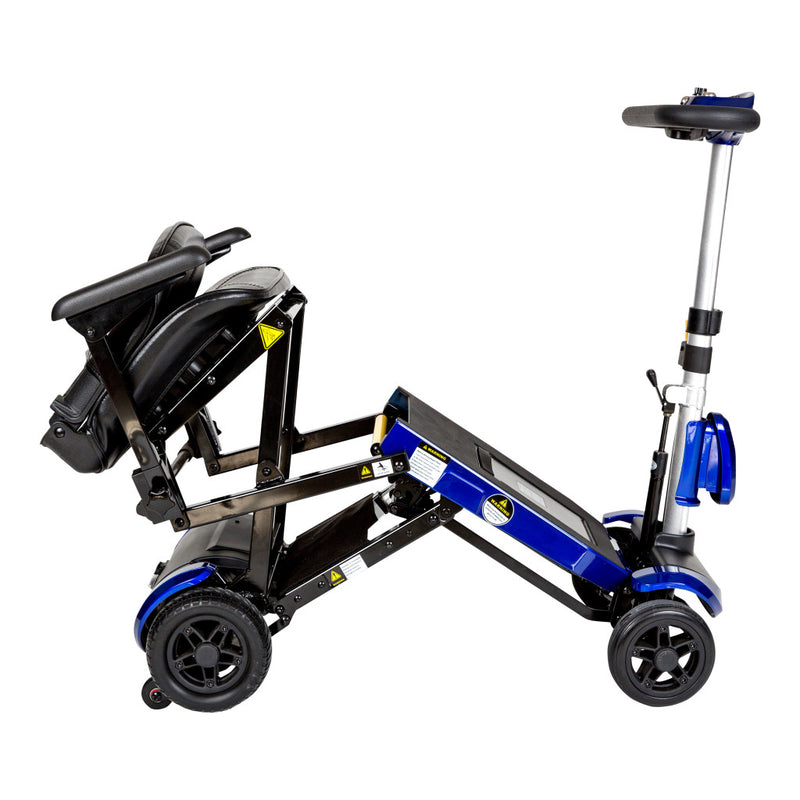 Drive Medical FLEX-AUTO ZooMe Auto-Flex Folding Travel Scooter - RMS PRODUCTS