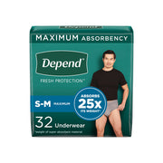 Depend Fresh Protection Underwear for Men | Moderate to Heavy Incontinence | Pull-On with Tear-Away Sides - RMS PRODUCTS