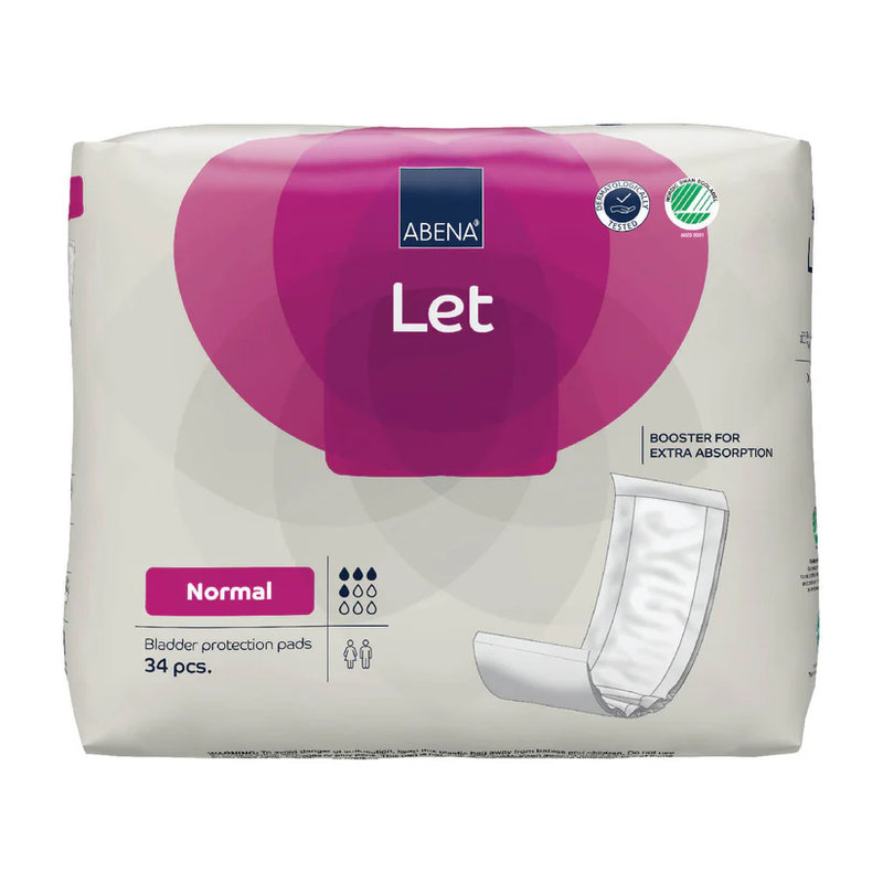 Abenaâ€¯Letâ€¯Normal Bladder Booster Pads â€“ Lightweight, Breathable Protection (5.5â€³â€¯Ã—â€¯15â€³, 500â€¯mL, 34/Bag) - RMS PRODUCTS