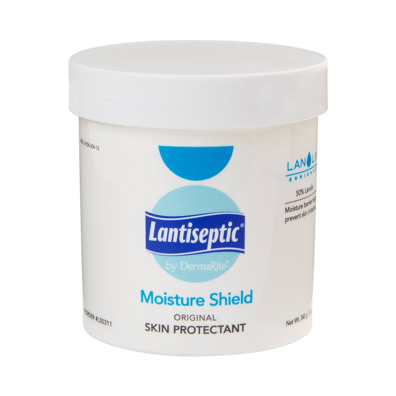 DermaRiteÂ® LantisepticÂ® Moisture Shield Skin Protectant â€“ 50% Lanolin, 12â€¯oz Jar (Modelâ€¯LS0311) - RMS PRODUCTS