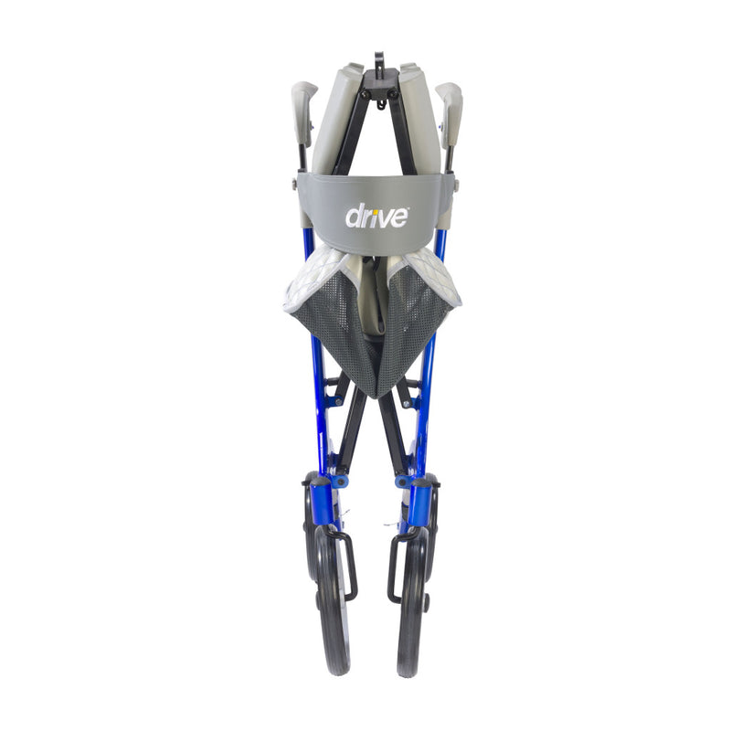 Drive Medical Nitro DLX Rollator Walker-Blue RTL10266BL-HS