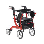Drive Medical RTL10266DT Nitro® Duet Rollator and Transport Chair - RMS PRODUCTS