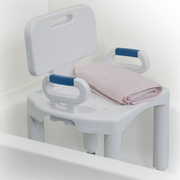 Drive Medical  Premium Series Shower Chair with Back and Arms - RMS PRODUCTS