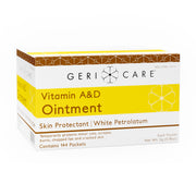 GeriCare Vitamin A&D Ointment – 5g Packets, 144 Count | Skin Protectant with 76% White Petrolatum - RMS PRODUCTS