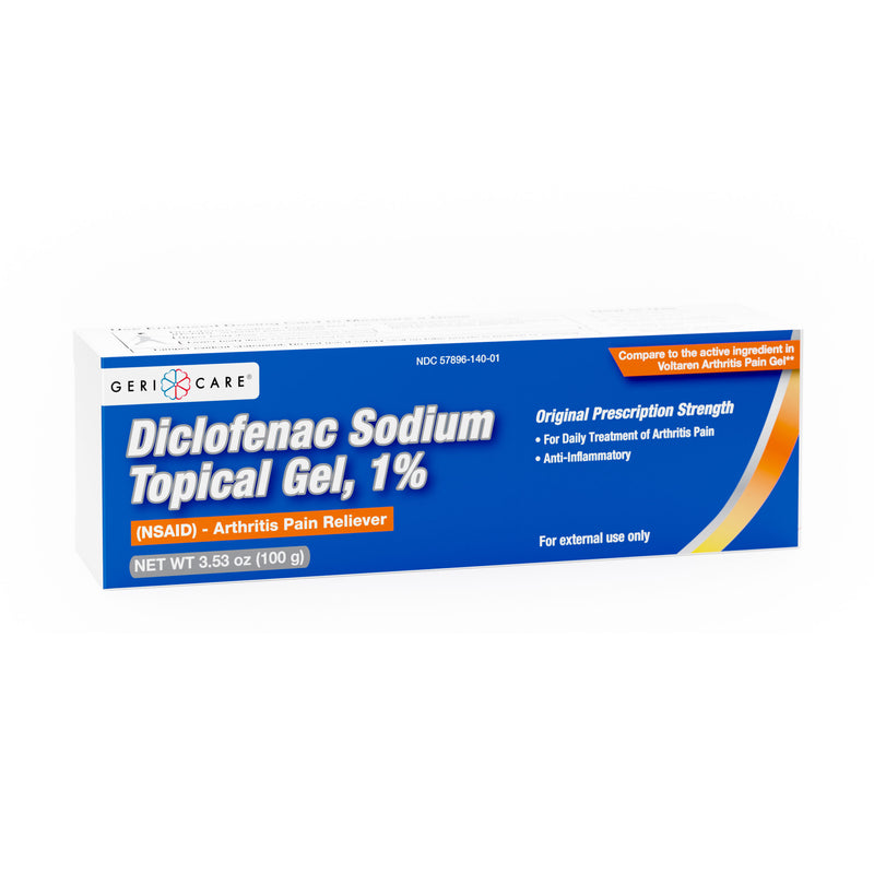 GeriCare Diclofenac Sodium Topical Gel 1% – 100 g Tube | Targeted Arthritis Pain & Stiffness Relief - RMS PRODUCTS