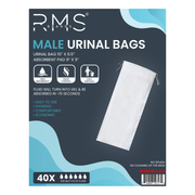 RMS BRANDS Male Urinal Bags – 40 Bags - RMS PRODUCTS