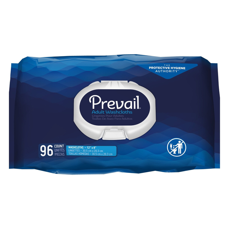 Prevail Premium Incontinence Washcloths with Lotion, Chamomile Scented - RMS PRODUCTS