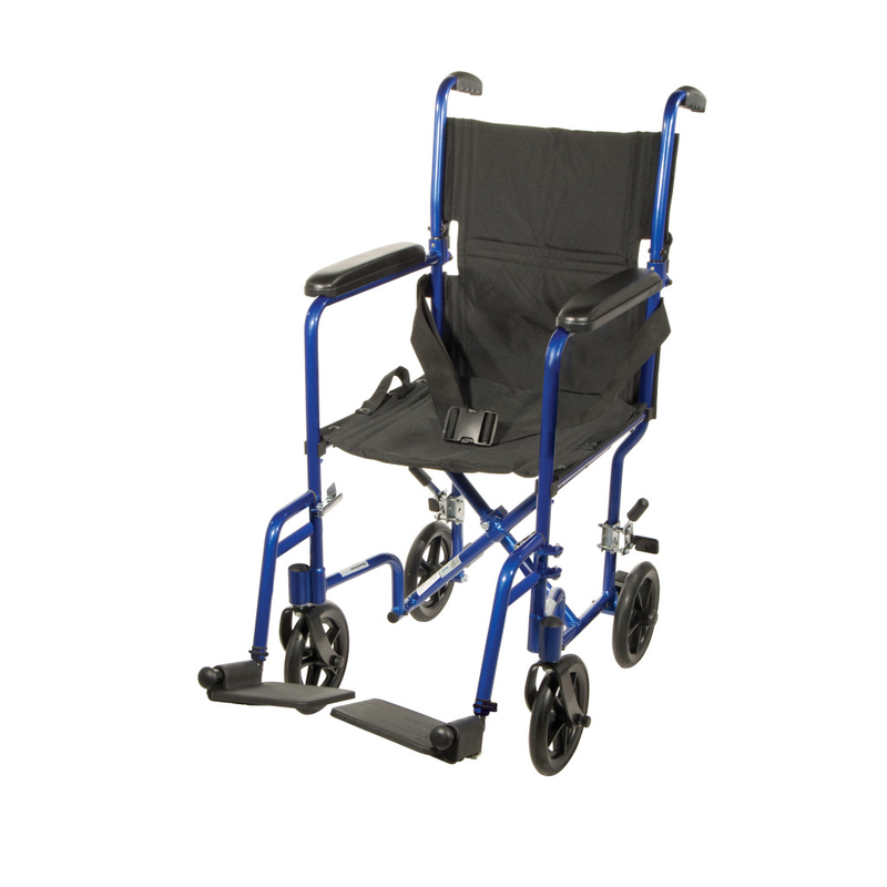 Drive Medical Lightweight Aluminum Transport Chair - RMS PRODUCTS