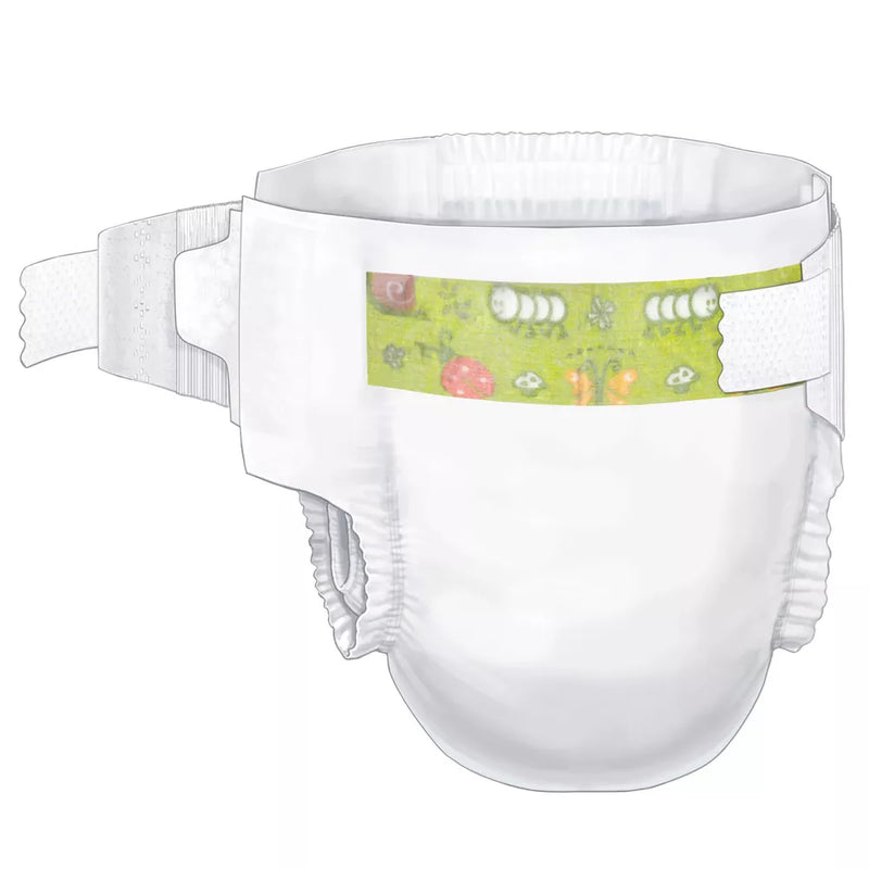 Curity Baby Diapers | Refastenable Tabs, Breathable Leak Guards | Small, Medium & Large