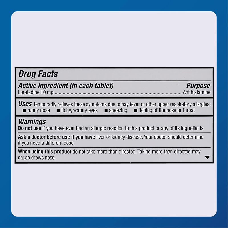 Major Loratadine 10 mg – 300 Tablets | Non-Drowsy Allergy Relief for Seasonal Allergies & Hay Fever - RMS PRODUCTS