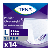 TENA ProSkin Overnight Super Protective Adult Incontinence Underwear, Heavy Absorbency - RMS PRODUCTS