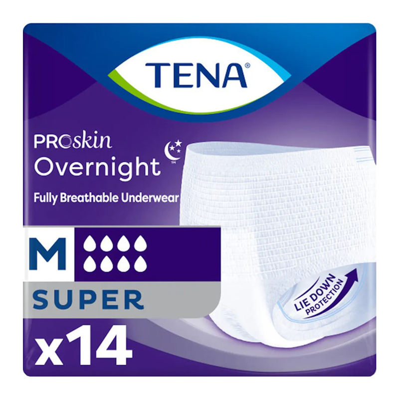 TENA ProSkin Overnight Super Protective Adult Incontinence Underwear, Heavy Absorbency - RMS PRODUCTS