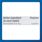 Major Senna-Lax 8.6 mg Senna Tablets – 100 Count | Natural Vegetable Laxative for Gentle, Overnight Relief - RMS PRODUCTS