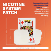 Rugby Clear Nicotine Transdermal System Patch 21 mg – Step 1 | 14 Patches | Stop Smoking Aid - RMS PRODUCTS