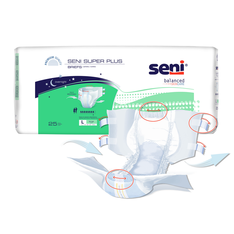 Seni Super Plus Adult Diapers with Tabs - RMS PRODUCTS