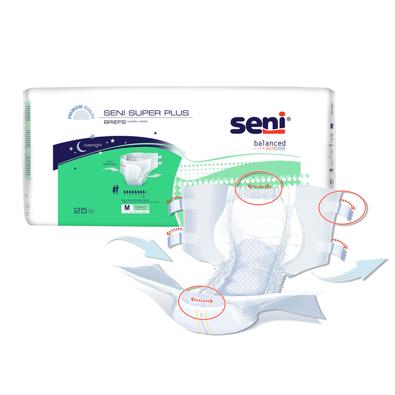 Seni Super Plus Adult Diapers with Tabs - RMS PRODUCTS