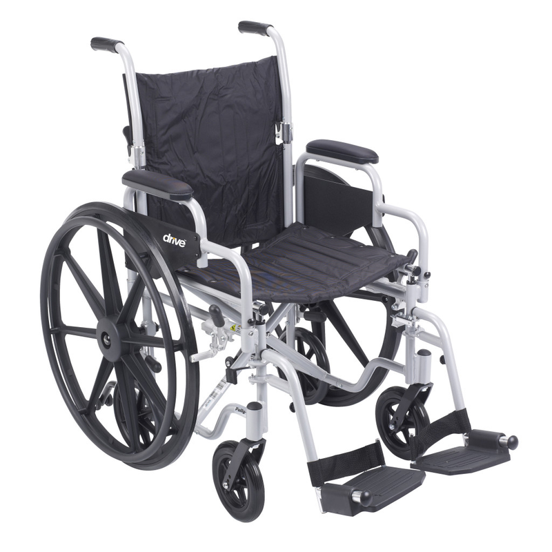 Drive Medical Poly-Fly Wheelchair and Transport Chair - RMS PRODUCTS