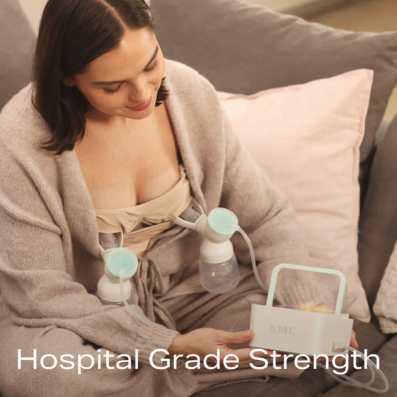 Zomee Mother’s Nature™ H1 Hospital-Grade, Dual-Motor Breast Pump