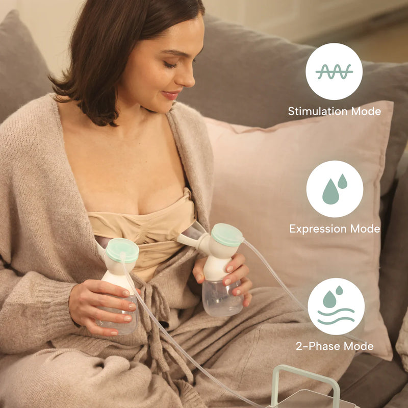 Zomee Mother’s Nature™ H1 Hospital-Grade, Dual-Motor Breast Pump
