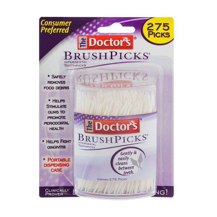 The Doctor's Brush Picks Interdental Toothpicks, 275 CT - RMS PRODUCTS