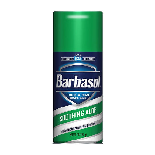 Barbasol Thick & Rich Soothing Aloe Shaving Cream 7.0oz - RMS PRODUCTS