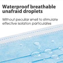 Disposable 3 Ply Breathable & Comfortable Anti Dust Face Masks For Adults - RMS PRODUCTS