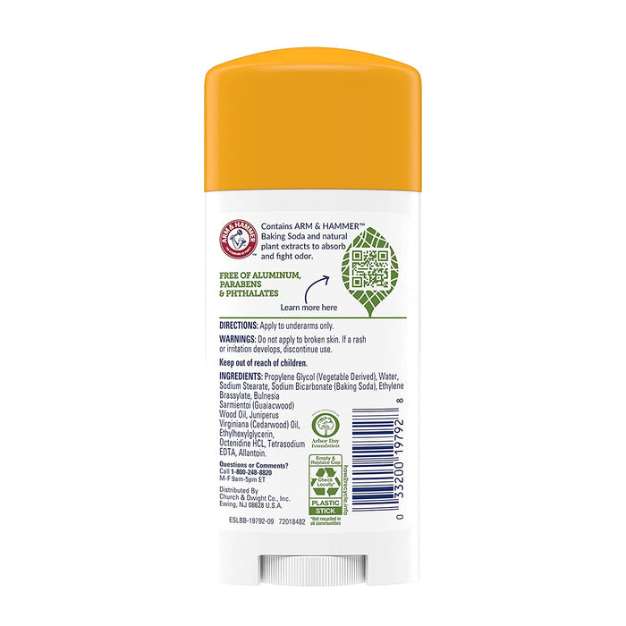 Arm & Hammer Deodorant 2.5 Ounce Essentials Unscented (73ml) (3 Pack) - RMS PRODUCTS