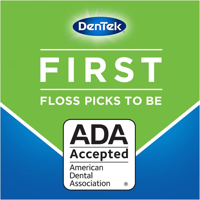 DenTek Triple Clean Advanced Clean Floss Picks, 150 Count, 6 Pack - RMS PRODUCTS
