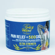 Gold Harvest CBD Pain Relief Cream 500mg , 4 oz - RMS PRODUCTS