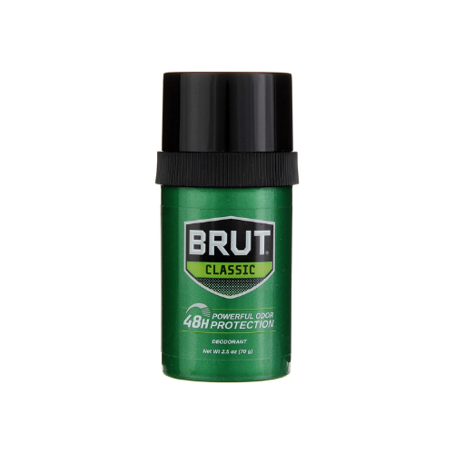 Brut Round Solid Deodorant For Men, 2.5 oz (Pack of 5) - RMS PRODUCTS