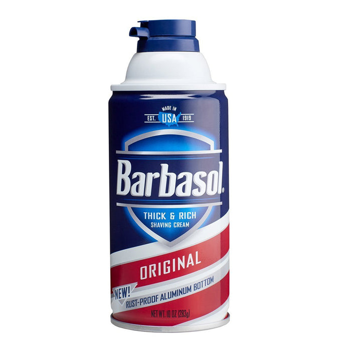 Barbasol Original Shaving Cream, Thick and Rich, 10 oz - 4 Pack - RMS PRODUCTS