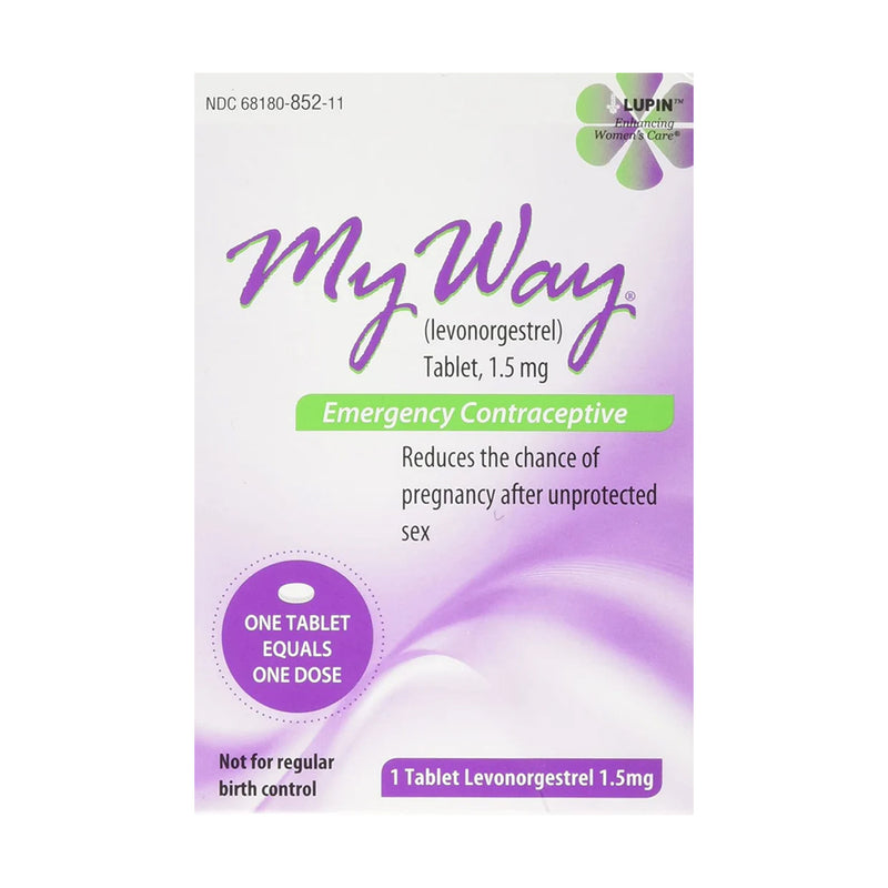 My Way Emergency Contraceptive 1 Tablet 1.5mg - 1 Pack - RMS PRODUCTS
