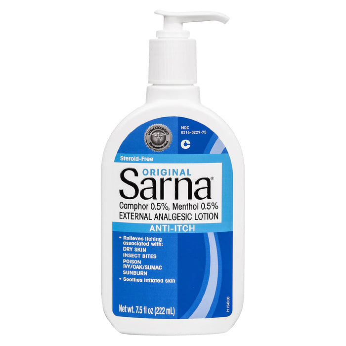 Sarna Original Steroid-Free Anti-Itch Lotion Scented - RMS PRODUCTS
